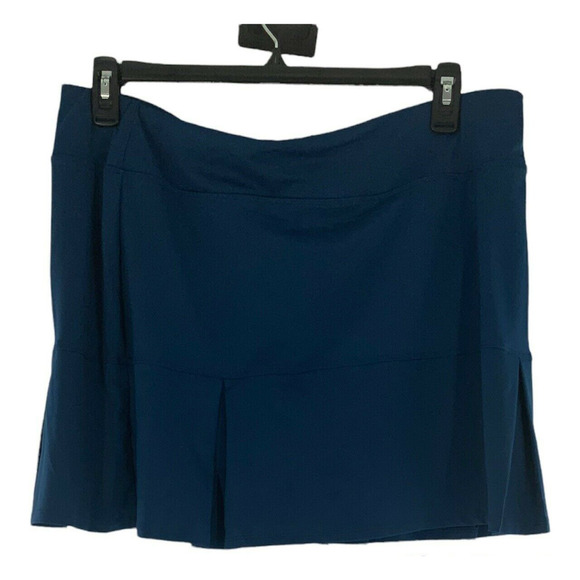 Reel Legends Skirt Women Sz XL Pleated Tennis Golf Inner Short Activewear Skort - Picture 1 of 7